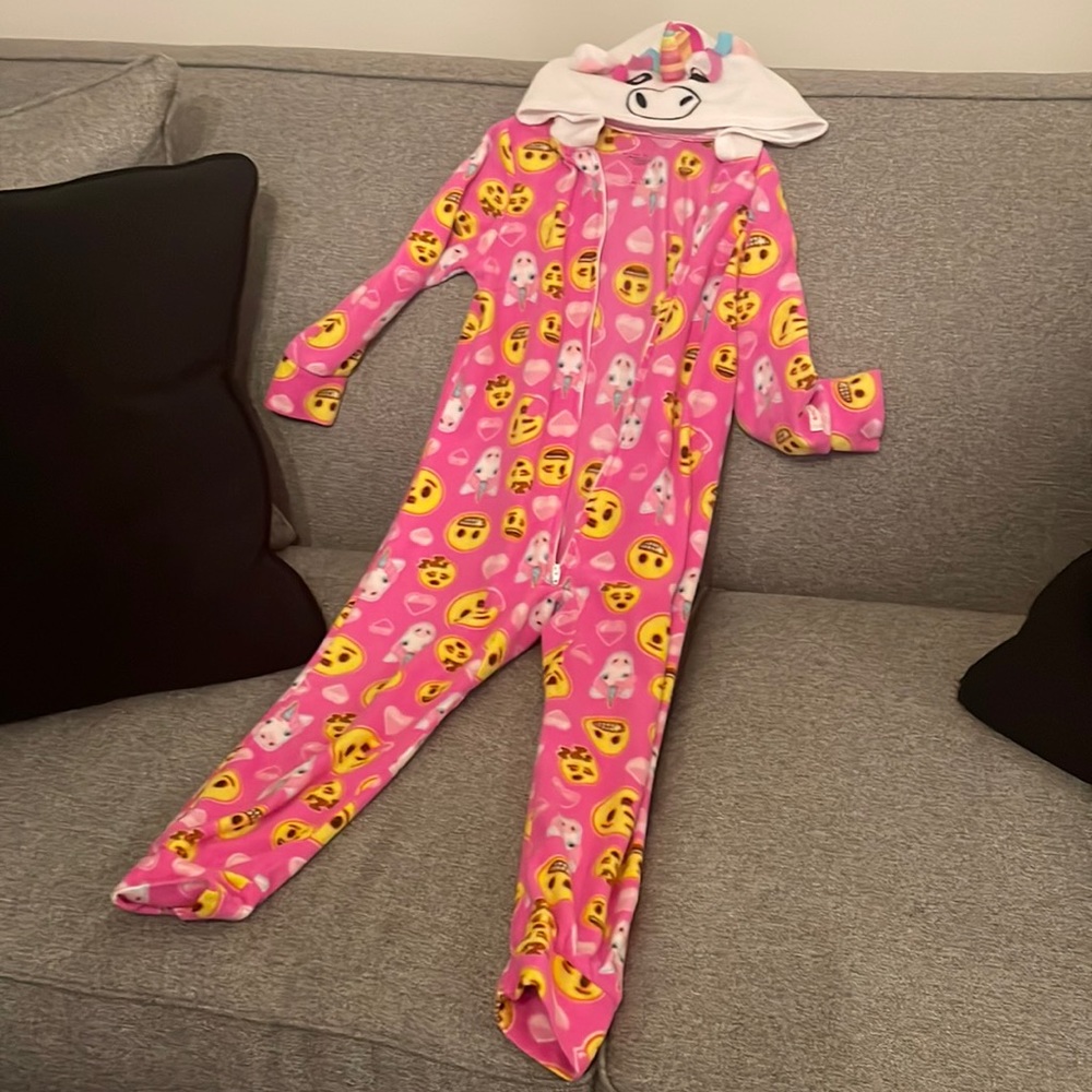 Unicorn Winter Onesie 6T